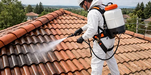 Traitement hydrofuge toiture