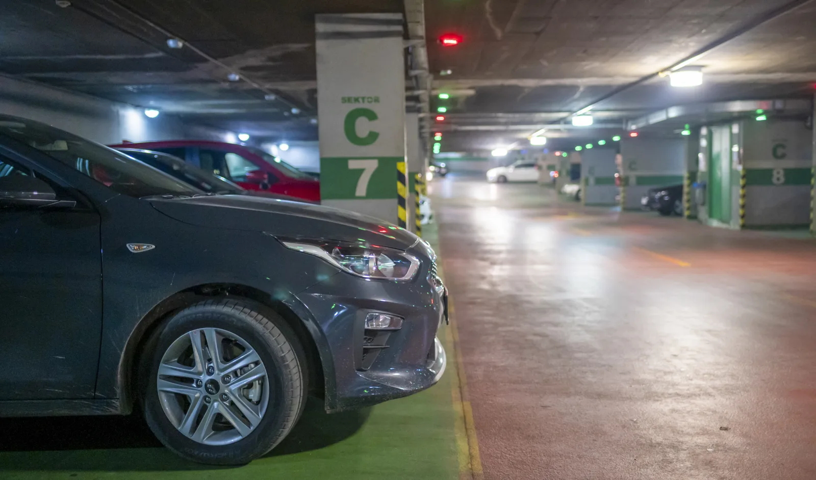 Remorquage en parking — épaviste