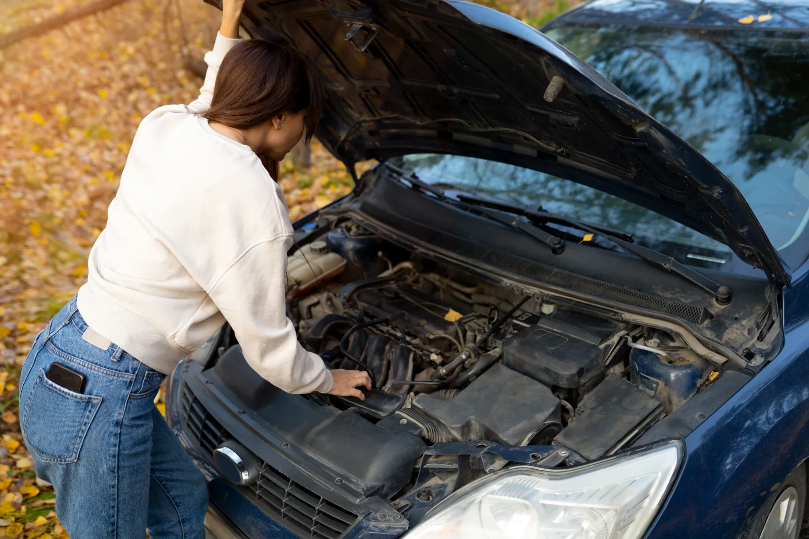 Moteur hors service — épaviste