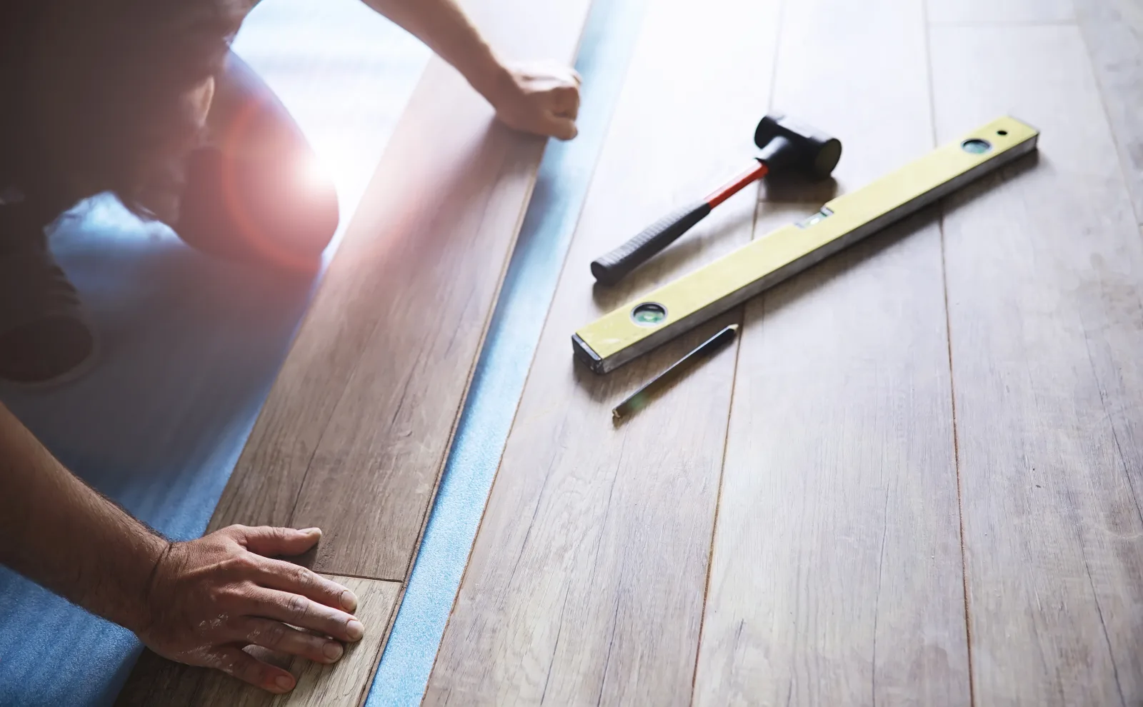 Parquet et stratifié — peintre