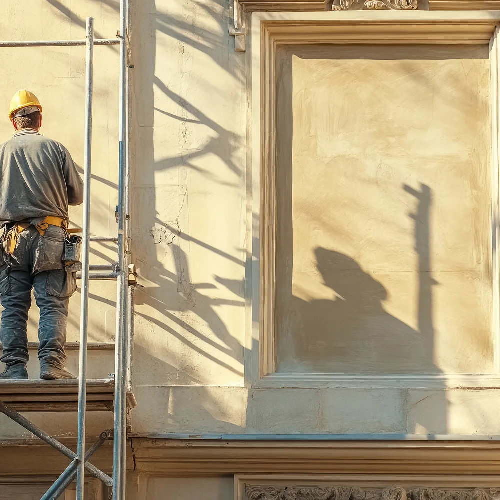 Ravalement de façade — peintre