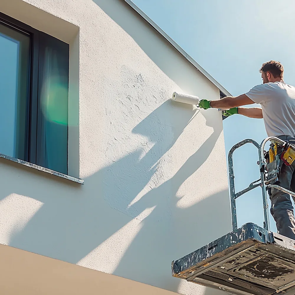 Ravalement de façade — peintre