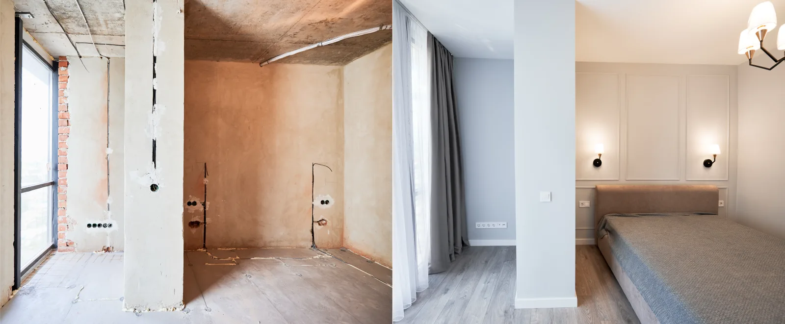 Appartement et maison — peintre